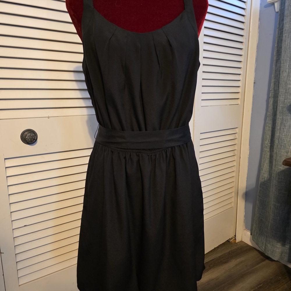 Express Black Sleeveless Mini Dress